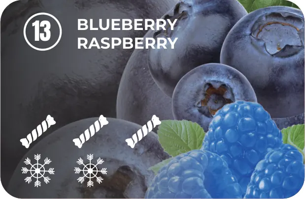 13 — Blueberry Raspberry